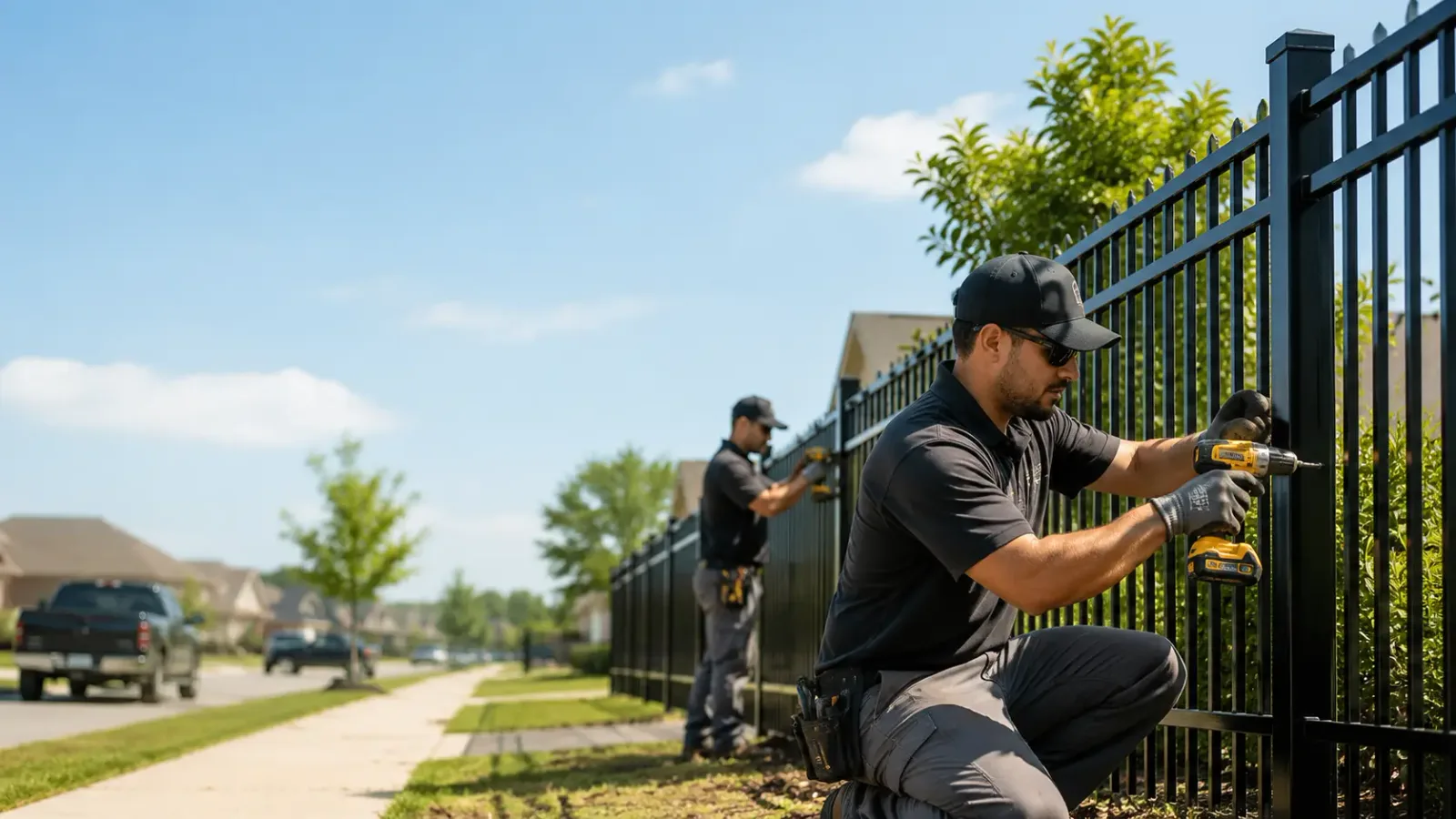 Metal Fence Installation in Cherokee, KS